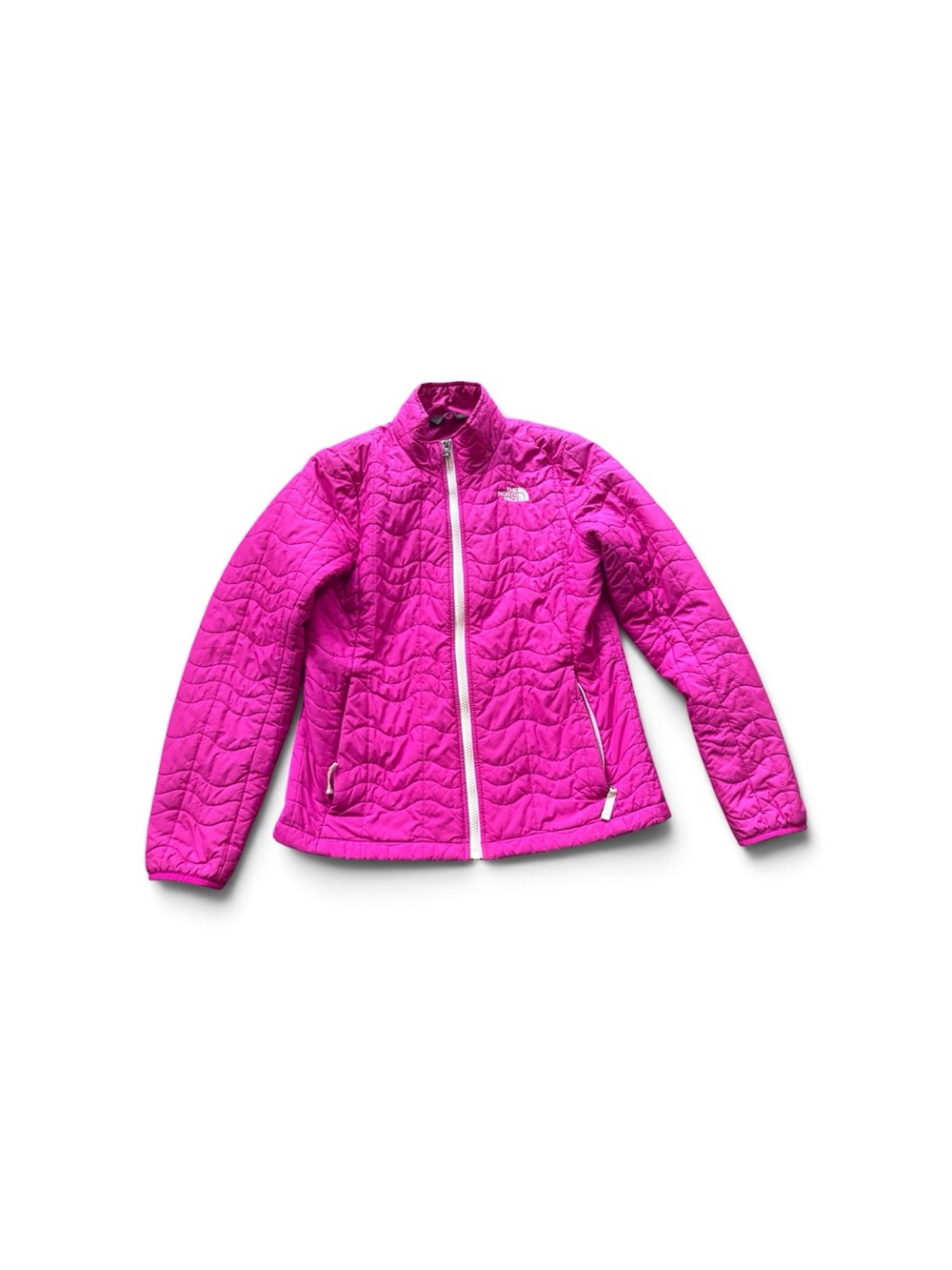 The North Face Women’s ' Bright Fuchsia Quilted Puffer Jacket Size Medium